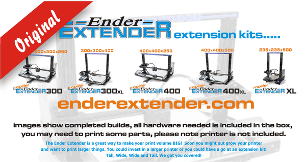 Ender™ Extender 400XL For The Creality Ender 3 Pro/Neo – Ender Extender